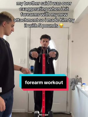 A post by @yazzyyfit on TikTok caption: this workout my does burn in the best and worst way possible 😂 #athomeworkout #forearmworkout #fitbeast 