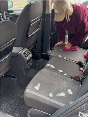 A post by @cleanwith_kayleigh on TikTok caption: a VERY overdue car clean 🚗🫧 let’s see how long I can stop using my car as a storage unit AND allowing food in the car 😬😅  @The Pink Stuff ad ambassador  @Shark Home UK  #carcleaning #deepcleaning #CleanTok #cleaningmotivation #mondaymotivation #cleaning #thepinkstuff #mumsoftiktokuk #motivation #cleaningasmr 