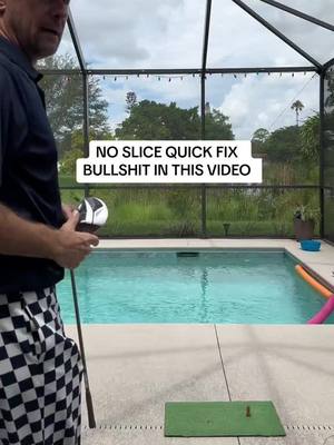 A post by @golfpantsman on TikTok caption: Stop slicing the golf ball! #golfdriver #stopslicing #golftok 