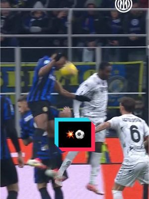 A post by @inter on TikTok caption: You can’t catch him 😜 #ForzaInter #InterEmpoli #TiktokCalcio #TikTokFootball #Football #Calcio #Dumfries #SerieA 