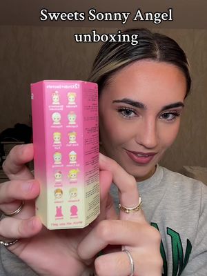 A post by @kristennhorne on TikTok caption: Sweets series sonny angel unboxing!! 🪽 @sonnyangel.usa #sonnyangel #sonnyangels #sonnyangeltok #sonnyangelunboxing #blindbox #blindbag #mysterytoy #mysterybox #unboxing #haul #sweetseries 