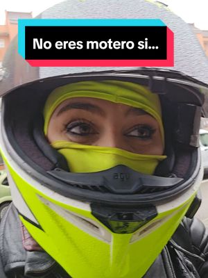 A post by @unamoteracualquiera on TikTok caption: No eres motero si no sales cuando llueve...  Pero vamos tampoco eres menos motero por no hacerlo, de hecho eres más prudente. Y punto jajaja.  #MotosEspaña #Mototerapia #cosasdemoteros #unamoteracualquiera #bikerfam #HumorMotero #noeresmoterosi 