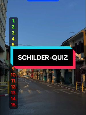 A post by @theoriefuchs on TikTok caption: Kennst du diese 15 Schilder? 👆🏼 #quiz 