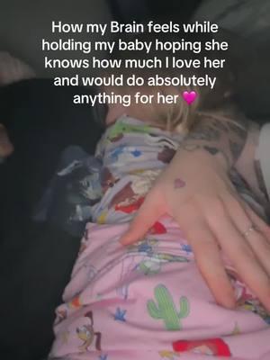 A post by @lexccee on TikTok caption: My whole heart just in my hands 🩷#MomsofTikTok #girlmom #babygirl #bamboo #littlesleepies 