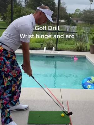 A post by @golfpantsman on TikTok caption: Obey the arc! #golftips 