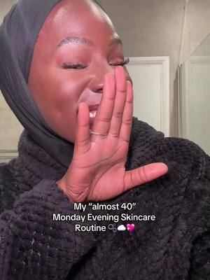 A post by @ameenaroshae on TikTok caption: Say mashallah🤭 Monday evenings skincare session be like.. Using @Clinique UK @TIRTIR Inc. @Jurlique Natural Skincare @2btanned @GLOW FOR IT @4.5.6 Skin #skincareroutine 