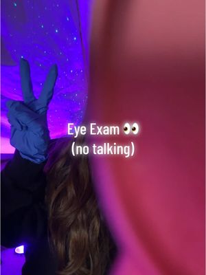 A post by @safespaceasmr on TikTok caption: Your eyes are great🥰 #asmr #asmrsounds #asmrvideo #asmrmedical #asmrroleplay #fyp 