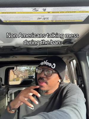 A post by @jordans_world2020 on TikTok caption: How American TikToker pulled up after the ban. #funny #america #uktiktok #foryoupage #rushhour3 