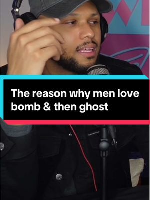 A post by @canivibewithyallpodcast on TikTok caption: Why do people love bomb then ghost? @Caz @Chrismathis #fyp #podcast #foryou 