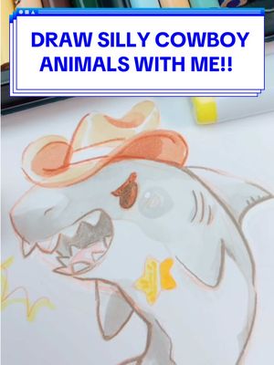 A post by @milky.tomato on TikTok caption: DRAW WITH ME!! What should we draw next?? Sorry I needed a day off BUT I will still be going live💕 #drawwithme #doodle #SmallBusiness #smallbiz #doodles #sketch #sketch #cowboy #shark #snake #rat #speedpaint #speeddrawing #milkytomato #artchallenge #sketchbook  