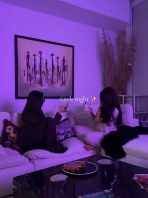 A post by @farahmlkk on TikTok caption: Little girls night at home 💕