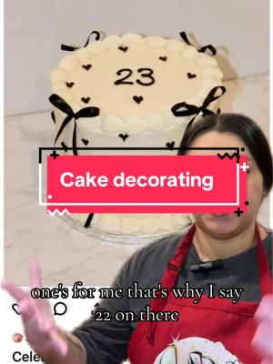 A post by @lataviaamador on TikTok caption: #cakedecorating #hobbybaker #buttercream #oklahoma #fyp #foryoupage 