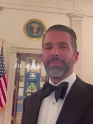 A post by @donaldjtrumpjr on TikTok caption: 🇺🇸🇺🇸🇺🇸