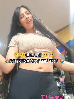 A post by @belentoapanta29 on TikTok caption: REGRESAMOS TIKTOK 😏🎉😘 . GOODNIGHT 🌛✨ #siempreconlamejoractitud😎✌️🚍 #fouryou #pelinegra🖤 #trends #likesitegusto❤️ #denle_amor_a_este_video❤️♥️ #ecuatoriana🇪🇨 