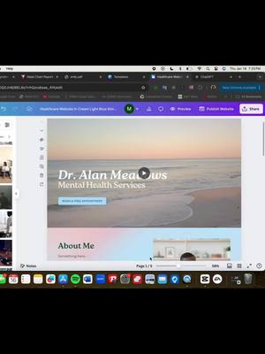 A post by @molly.rutter on TikTok caption: This is how I’ve been coping lately in case anyone is wondering. If you’re a real life professional who wants help building a website — hit me up, I’m your girl 🐚🌸🌊 #websitedesign #canvadesign #digitalartist 