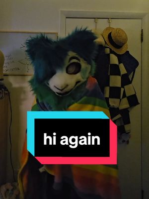 A post by @chromewaterfalls on TikTok caption: idk what to say. #furry #furryfandom #furrytiktok#fursuit #fursuiter #fursuitersoftiktok #fursona 