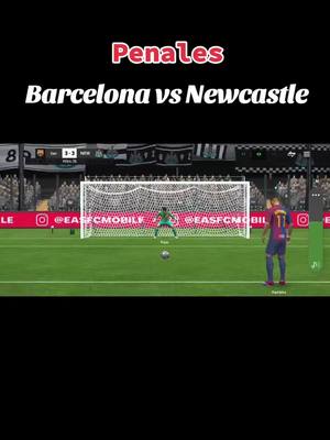 A post by @ang3l_5021 on TikTok caption: 💔💔😔😔 Penales BARCELONA VS NEWCASTLE #viscabarca🔴🔵 #viral #paratii #videoviral @fcbarcelona 