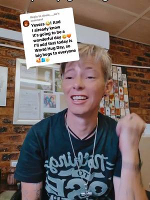 A post by @sammy_delport on TikTok caption: Replying to @doma___sw Hugs for everyone!!!! #sam #realsam #hug #beauty #beautiful #day #you 