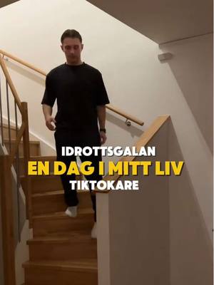 A post by @taibinho on TikTok caption: En väldigt speciell dag som TikTokare📱Allt är tack varr er❤️ Vann rätt person?🏆#idrottsgalan 