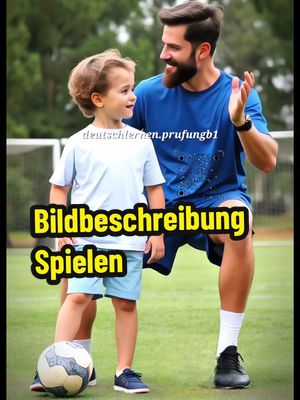 A post by @deutschlernen.prufungb1 on TikTok caption: Bildbeschreibung spielen   #Bildbeschreibung #spielen #kind #futebol  #prüfungb1  #dtzprüfung  #deutschlernen  #deutschlernen🇩🇪  #lernendeutsch  #learngerman  #deutschkurs  #اللغةالالمانية  #اللغة_الالمانية  #تعلم_الالمانية  #تعلم_اللغة_الالمانية  #تعليم_اللغه_الالمانيه  #CapCut @Deutsch lernen Prüfung b1 🇩🇪 @Deutsch lernen Prüfung b1 🇩🇪 