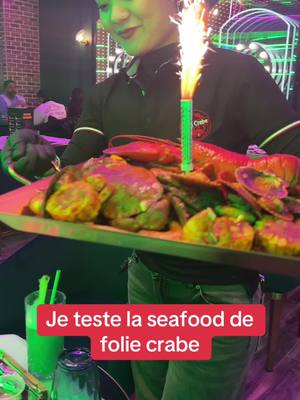 A post by @cabezer225 on TikTok caption: Aujourd’hui la famille on mange Folie Crabe dans le 6e arrondissement de Paris ! #degustation #cabezerdegustation #seafood #fyp 