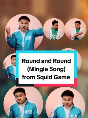 A post by @raniel.herco on TikTok caption: In a world where choir kids are the coolest... #오징어게임 #SquidGame #Mingle #roundandround #Harmonizing #Acapella #Harmony #Choir #イカゲーム #歌ってみた #アカペラ #ハモリ 