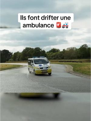 A post by @ridingzone on TikTok caption: Alors défi réussi ?🔥 . . #ridingzone #ambulance #drift #sportsextremes #pourtoi #course #defi 