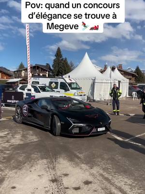 A post by @bobosoft_2 on TikTok caption: C’était fou 🤯 #megeve #cars #elegancemegeve @Seb® dommage qu’on a pas pu y aller ensemble 😔 