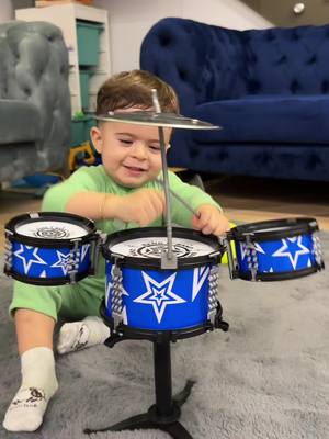 A post by @ayan.boy16 on TikTok caption: Drum 🥁 #babiesoftiktok #babytok #fyp 