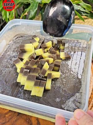 A post by @angsarapgrabe on TikTok caption: AVOCADO 2 LAYERED GELATIN DESSERT  #angsarapgrabe #angasarapgraberecipe #mommyshirley #AvocadoDessert #GelatinTreats #PinoyDesserts #FoodiePH #TikTokFood #EasyDessertIdeas #panghimagas