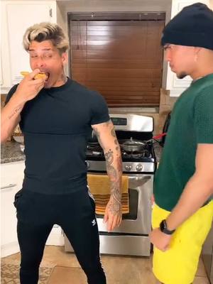 A post by @gilmhercroes on TikTok caption: 2021 - when there’s 1 slice of pizza left😂 