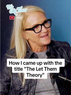 A post by @melrobbins on TikTok caption: @Tinx’s Box Theory and Reverse Box Theory inspired me to call The Let Them Theory, a theory. 💚 Tinx thank you for having me on @itsmetinx and allowing me to share the impact saying "Let Them" and "Let Me" can have on your life. #melrobbins #letthemtheory #boxtheory