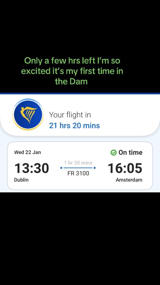 A post by @official_lungtransitions on TikTok caption: #amsterdam #holiday #dublinairport 