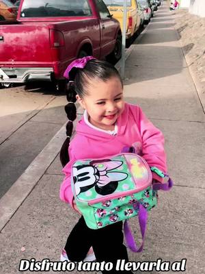 A post by @kireyarellanes1 on TikTok caption: Acompáñenme a llevarla al kinder #kinder #fypp