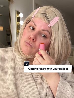 A post by @selenamup on TikTok caption: When you are getting ready with your Best friend and they don’t even know what primer is! If you aren’t using the hydro grip primer from @milkmakeup then you are missing out! This primer and setting spray helps keep your makeup on for 12 hours and offers hydrated skin so your makeup will look flawless all day. Find this duo at @sephora #milkmakeuppartner#milkmakeuppartnerdrogrip 