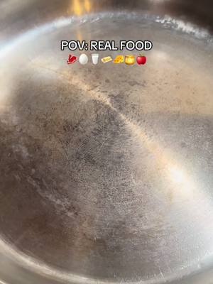 A post by @___isaiah on TikTok caption: Eat real food #food #realfood #wholefoods #animalbased 