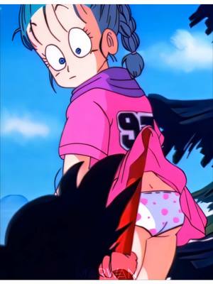 A post by @marwan0413 on TikTok caption: #dragonball #kidgoku #bulma #anime 