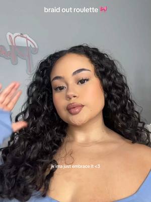 A post by @phaithmontoya on TikTok caption: This one came out so good hoping she last the rest of the week #braidout #3a #curlyhairstyles #curlyhairhacks 