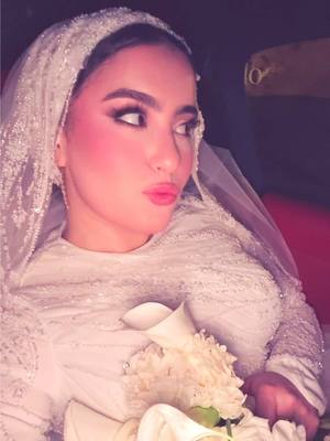 A post by @sallypoo on TikTok caption: ma3lesh srrry 4 incoming wedding tiktoks in advanceee :p flowers by @Petal & Bloom Floristry makeup by @oyehh 