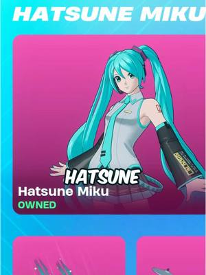 A post by @placcy on TikTok caption: I almost CRASHED OUT because of this.. #fortnite #hatsunemiku #fortnitemusicvideo 