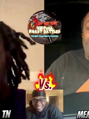 A post by @getyoazzonroastshow on TikTok caption: VIRTUAL ROAST BATTLE‼️ @_ogmemphis10 vs. The Heavyweight Champ @funymanevedo 😂 Who you think won? COMMENT BELOW 👇🏾 If you’re interested in Virtual Battling DM the page now‼️ #roastcomedy #roastbattle #roastbattles #comedy #anyonecangetit #justjokes #justcomedy #fyp #fy #foryoupage #fortworthtx #birmingham #sanjose #virginia #pompano #louisiana #pensacola #batonrouge #wacotexas #entertainmentvideo