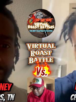 A post by @getyoazzonroastshow on TikTok caption: VIRTUAL ROAST BATTLE‼️ @kortneyfrost95 vs. @flameee_bihayee 🔥🤣 Who you think won? COMMENT BELOW 👇🏾 If you’re interested in Virtual Battling DM the page now‼️ #roastcomedy #roastbattle #roastbattles #comedy #anyonecangetit #justjokes #justcomedy #fyp #fy #foryoupage #fortworthtx #birmingham #sanjose #virginia #pompano #louisiana #pensacola #batonrouge #wacotexas #entertainment