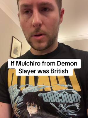 A post by @mygriffinburns on TikTok caption: British Demon Slayer characters cannot hur— #demonslayer #muichiro #voiceactor #london #megaconlive 