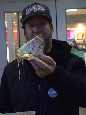 A post by @stoolpresidente on TikTok caption: I tried Wawa pizza and I may have a new slogan for them 