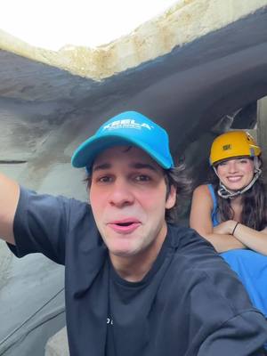 A post by @daviddobrik on TikTok caption: I had to duct tape my phone to my hand 