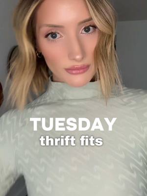 A post by @jordan_huck on TikTok caption: A little Tuesday ’Thrift Fit’ never hurt 🫶🏼 $18 total for all 3 pieces  #thrift#thriftfind#thrifted#thriftwdfashion#OOTD#outfits#thrifthaul#grwm#nike#outfitinspo 