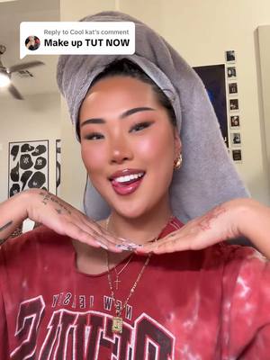 A post by @lilmorelil21 on TikTok caption: Replying to @Cool kat  so much of this is results of trial and error. it took me YEARSSS to find a routine tht worked for me so i hope this helps u🙂‍↕️ #grwm 