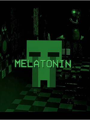 A post by @emera1dvhs on TikTok caption: MELATONIN. | repost cuz I didn’t like end :p | #fnaf #fnafedit #animation #xyzbcafypシ #dontletthisflop #videostaredit #2025 #fyp 