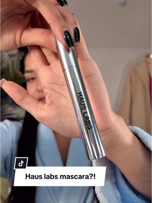 A post by @jazmin_c3 on TikTok caption: Stay til the end for my honest thoughts! 🖤🖤 @Haus Labs by Lady Gaga  mascara review #mascarareview #hauslabs #mascara 