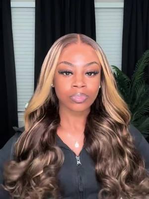 A post by @wigginshairbest on TikTok caption: She's stunning with this hair!🥳🥳#wiggins #blackgirlmagic #bigsale #balckgirlhairstyles #wig #blackgirlluxury